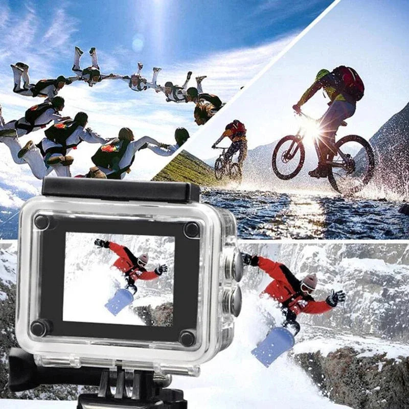 4K Action Camera 1080P/30FPS Waterproof