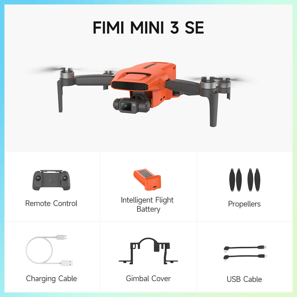 FIMI MINI 3 new drone 4K 60fps AI