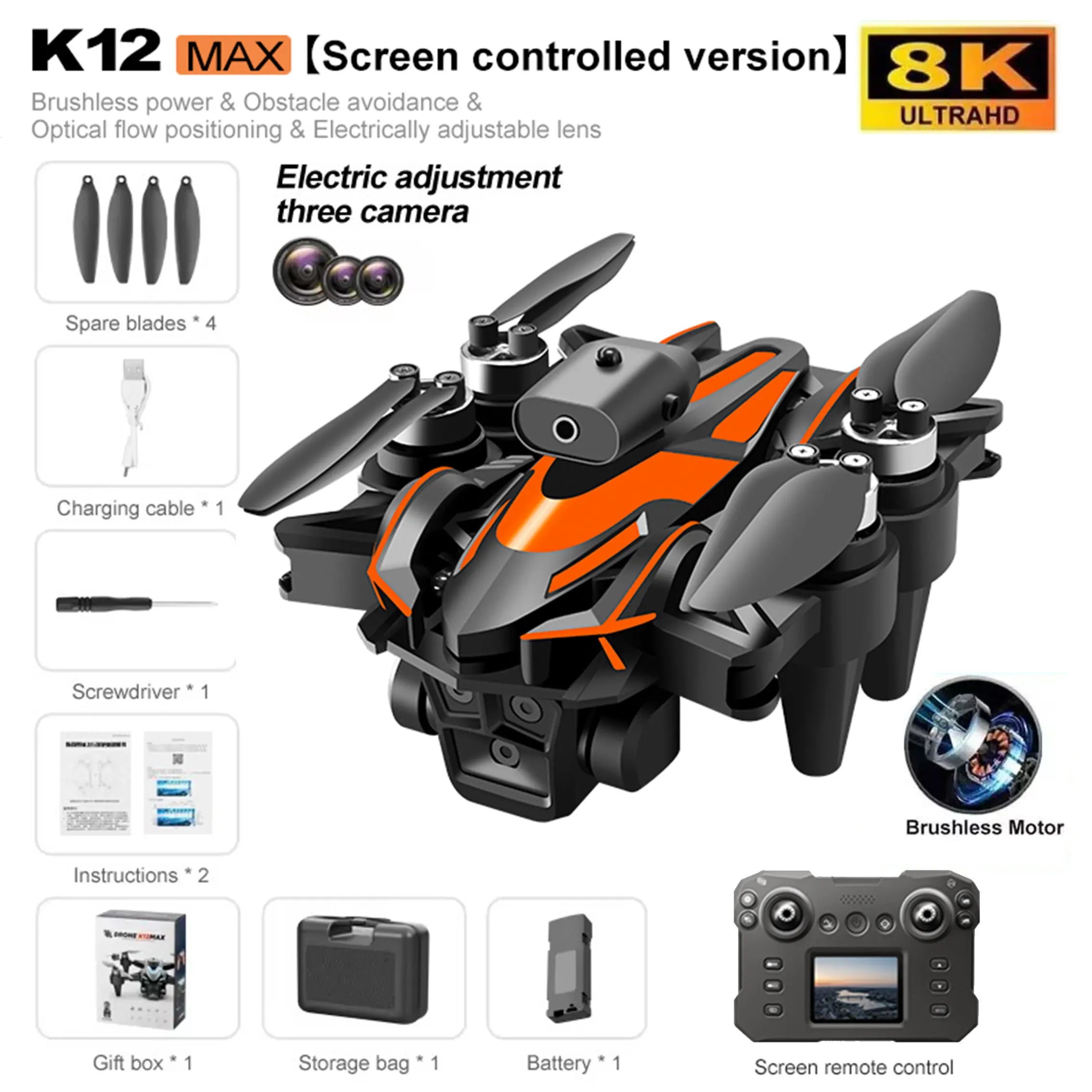 K12 Max RC Drone 8K