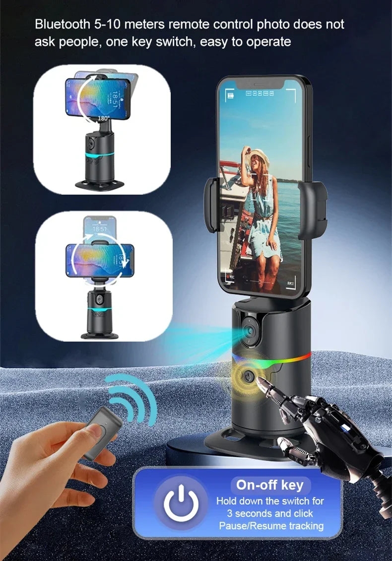 360°Rotation Smartphone Gimbal Stabilizer