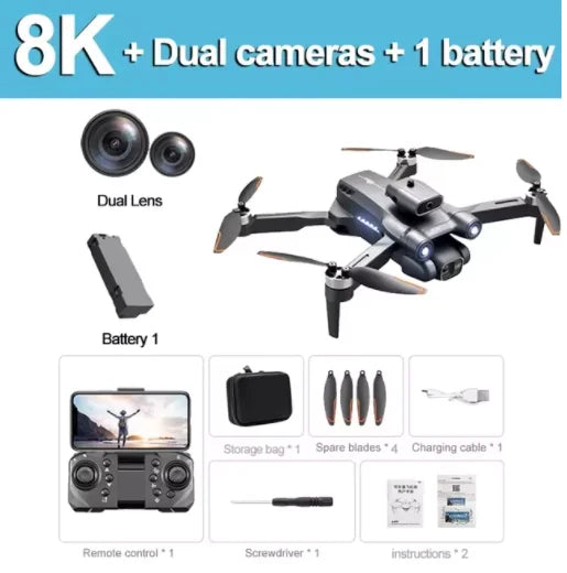 New S1S Mini Drone Caméra 8K