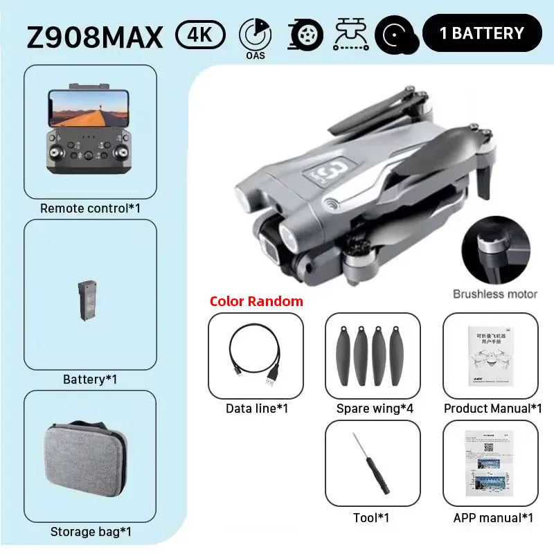 KBDFA Z908Pro Max Drone 4K