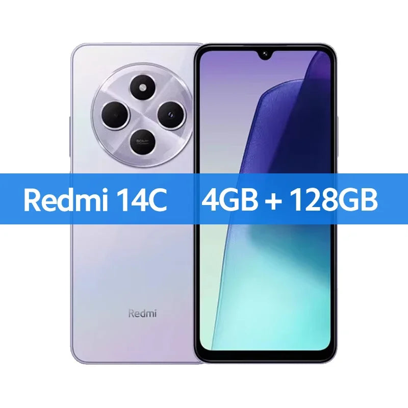 Global Version Xiaomi Redmi 14C Helio G81-Ultra 50MP AI