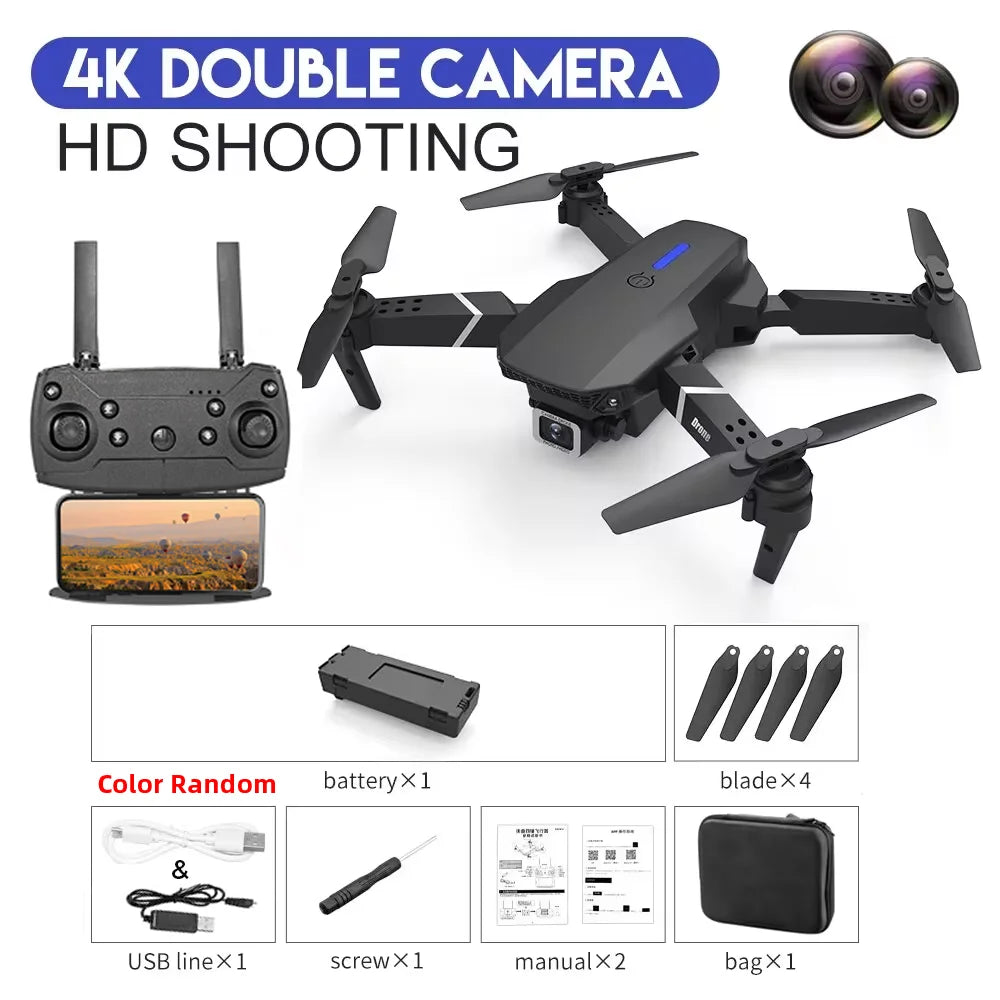 KBDFA  E88 Pro  FPV Drone