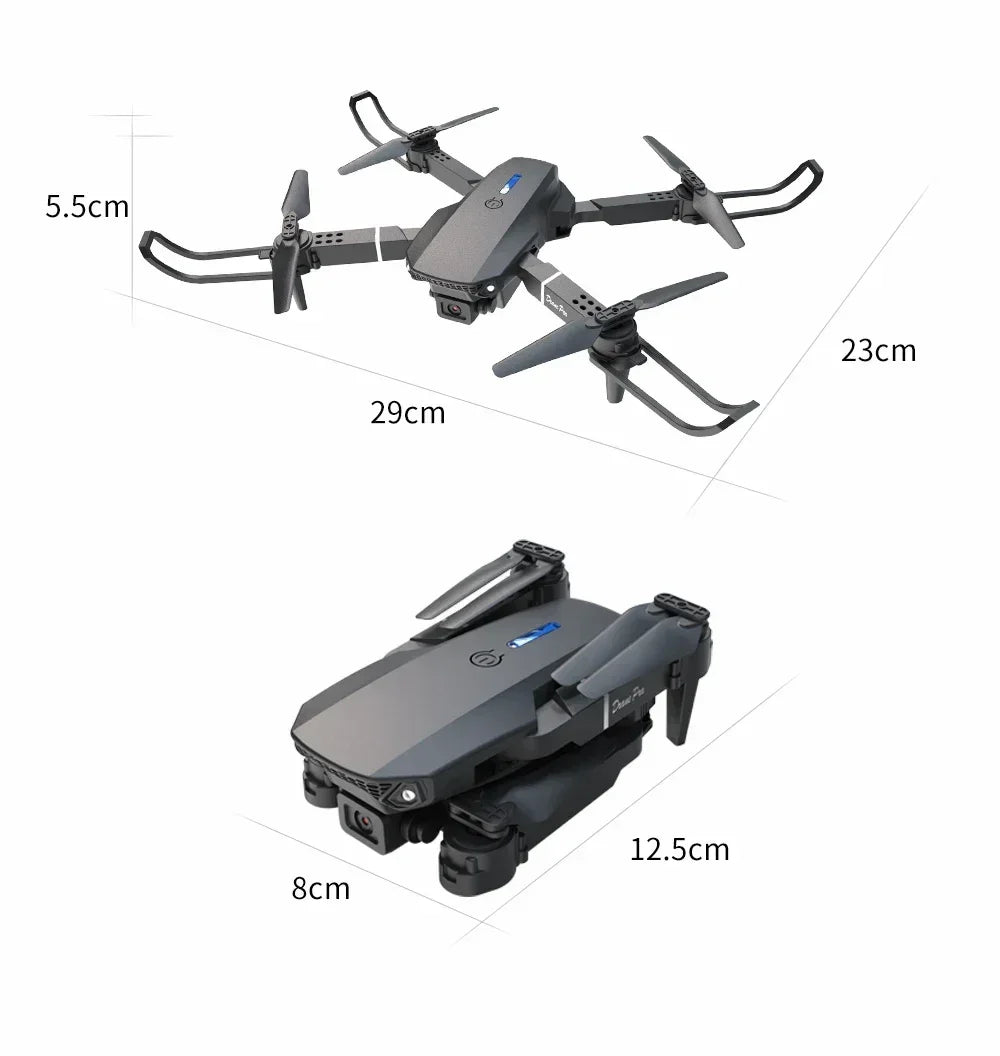 E88Pro RC Drone 4K Professinal