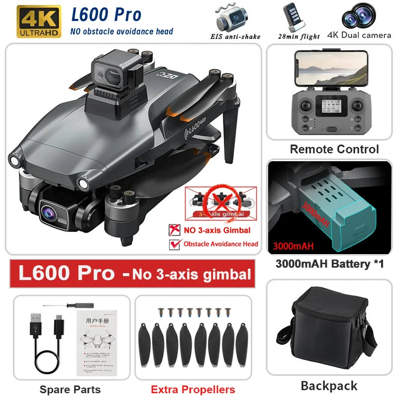 L600 PRO MAX GPS Drone 5KM