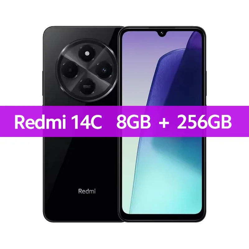 Global Version Xiaomi Redmi 14C Helio G81-Ultra 50MP AI