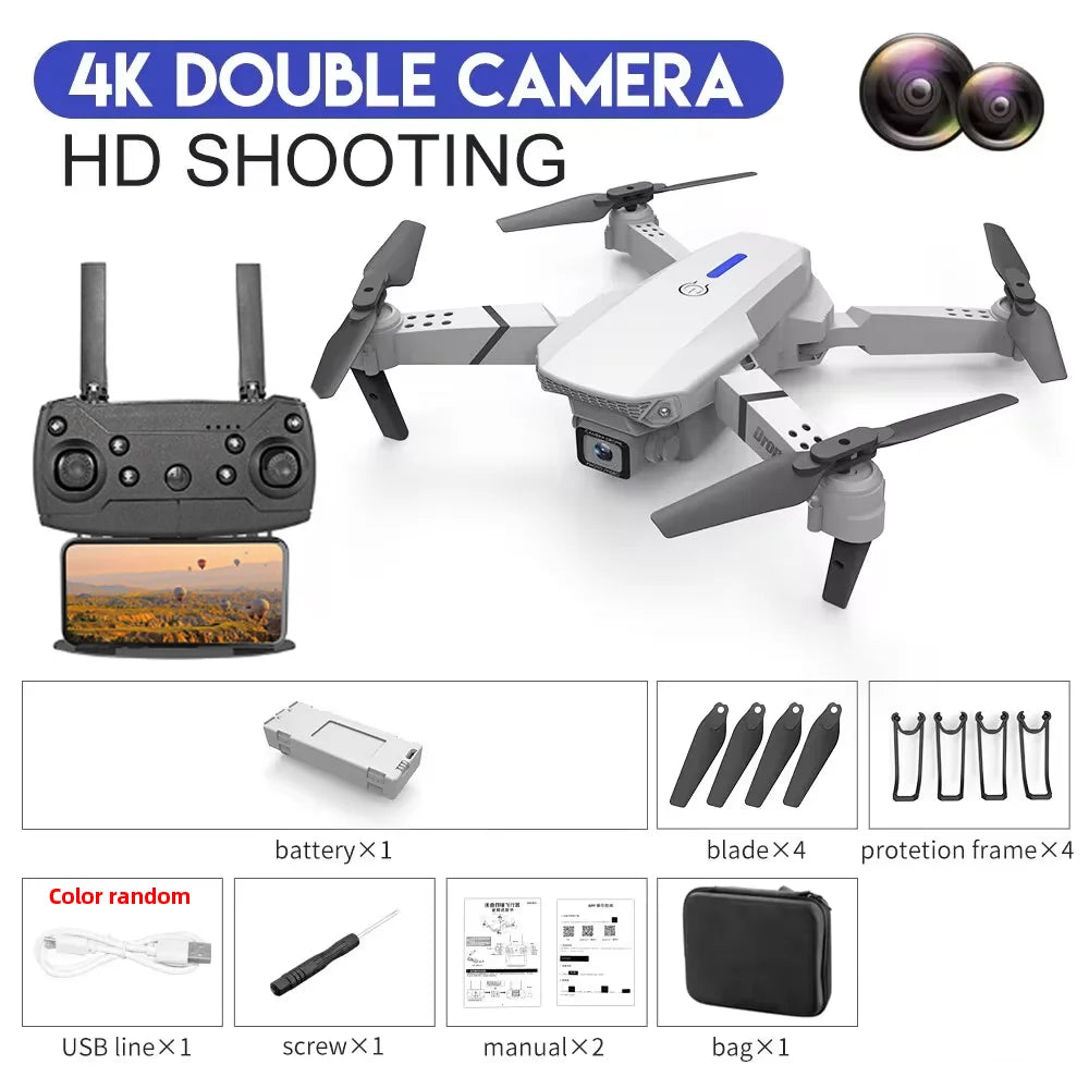 E88 Pro WIFI FPV Drone