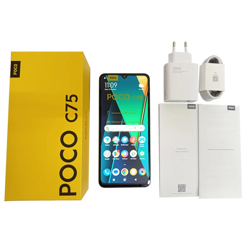 POCO C75 Global Version Helio G81-Ultra 50MP AI