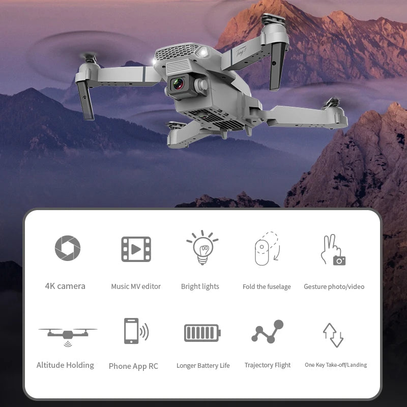 E88 Pro WIFI FPV Drone
