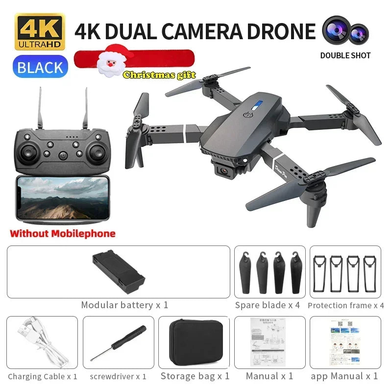 E88Pro RC Drone 4K Professinal