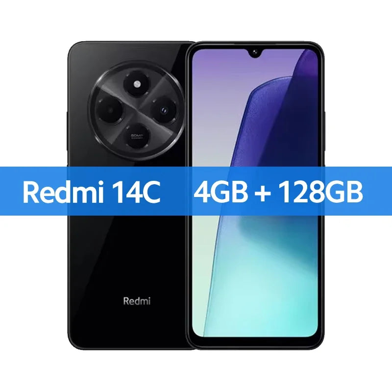 Global Version Xiaomi Redmi 14C Helio G81-Ultra 50MP AI