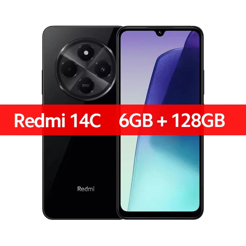 Global Version Xiaomi Redmi 14C Helio G81-Ultra 50MP AI