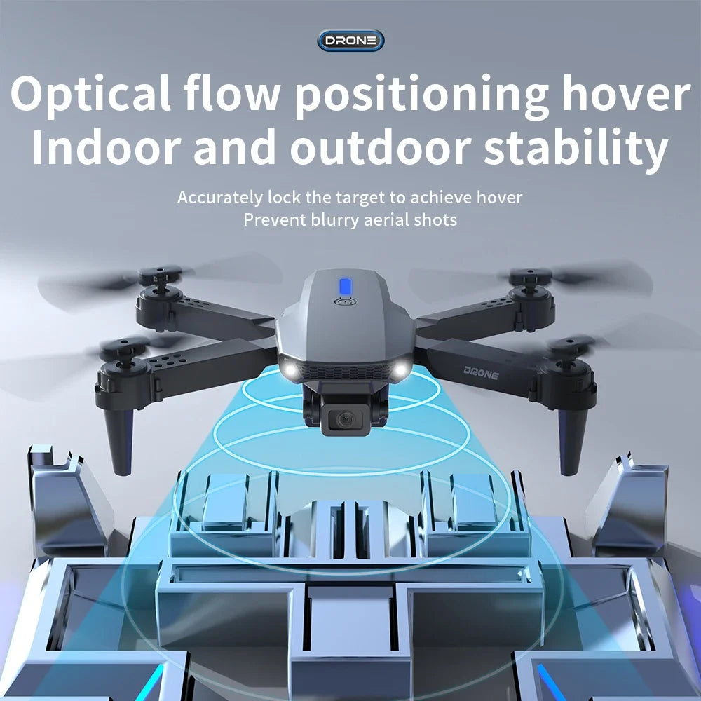 E88 Professional Wide Angle RC Dron