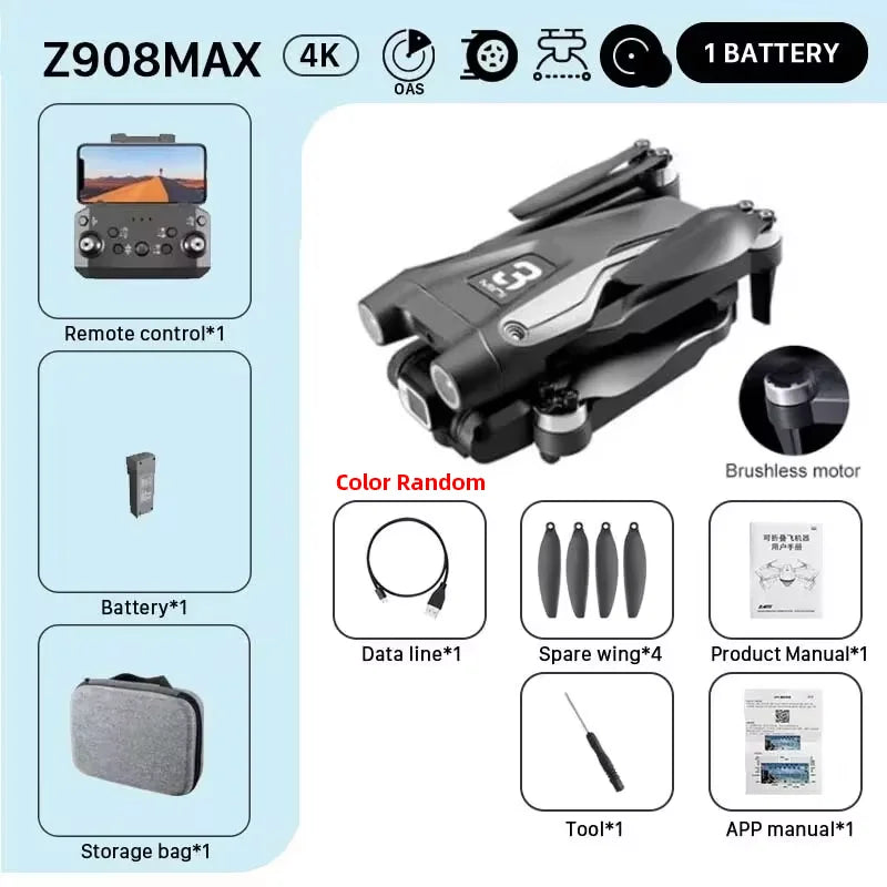 KBDFA Z908Pro Max Drone 4K