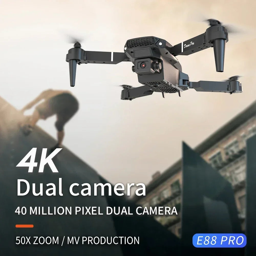 E88Pro RC Drone 4K Professinal