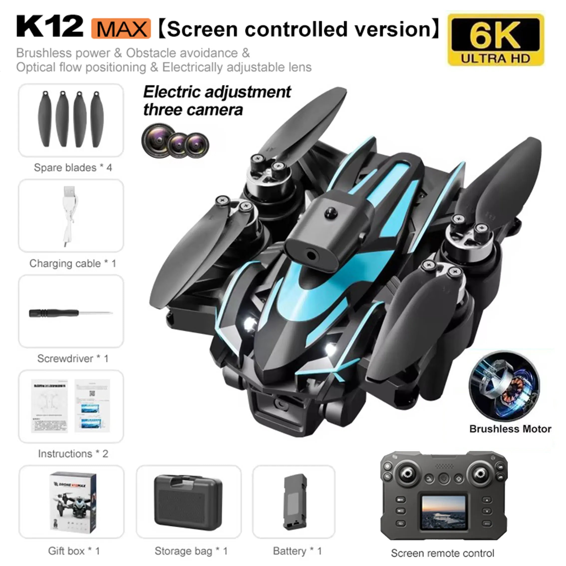 K12 Max RC Drone 8K