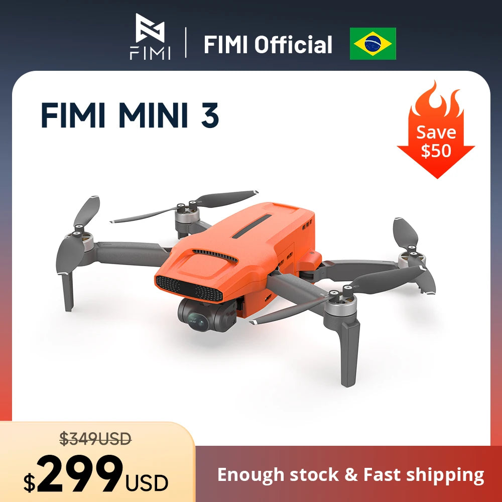 FIMI MINI 3 new drone 4K 60fps AI
